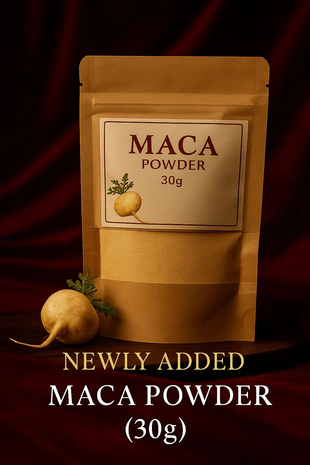 4 oz Black Root Organics Maca Powder Rich in Antioxidants - RoyalLuxsLLC