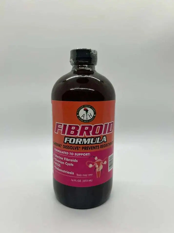 Fibroid Formula herbal supplement for women's health, supports shrinking fibroids and ovarian cysts.