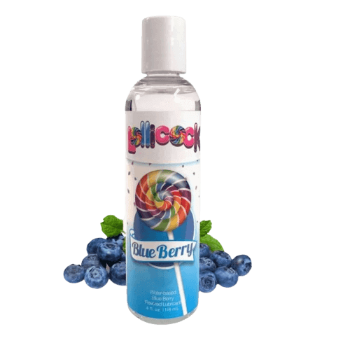 Lollicock Blue Berry 4 oz. Water-Based Lubricant NyameNatural Lollicock Blue Berry 4 oz. Water-Based Lubricant NyameNatural