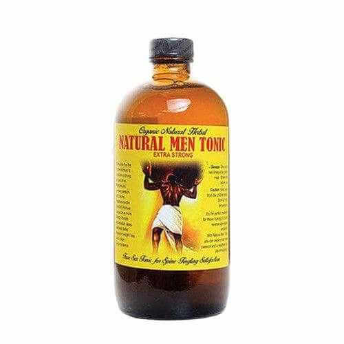 Natural Men Tonic 16 oz bottle for male vitality and wellness, featuring a powerful herbal blend.
