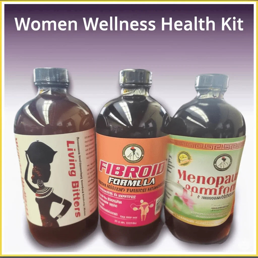 Women’s Herbal Wellness Kit – 3-Piece Plant-Based Support System - RoyalLuxsLLC