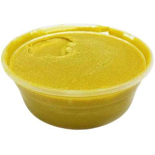 100% natural African shea butter in 16oz container, ideal for skin and hair treatment.