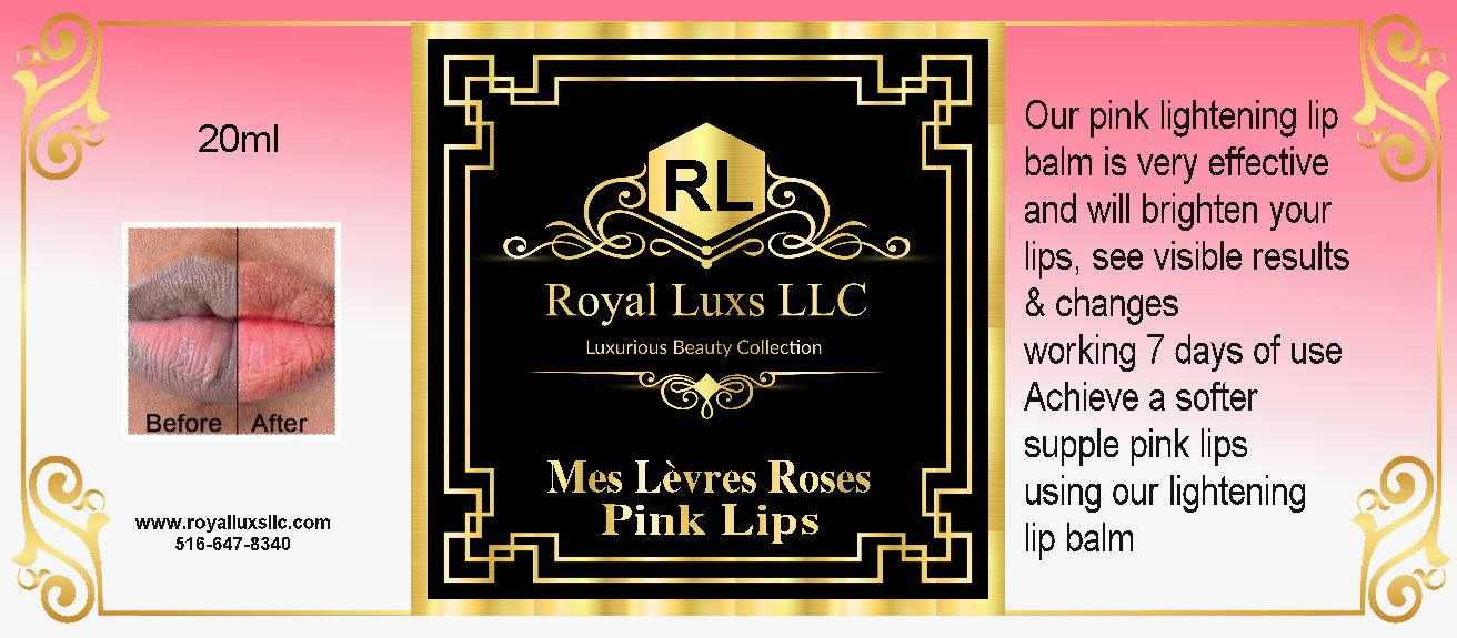 Mes Lèvres Roses/Pink Lips Balm - RoyalLuxsLLC