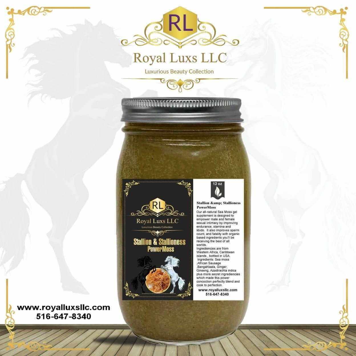 Stallioness PowerMoss – Herbal Vitality Blend for Men & Women - RoyalLuxsLLC