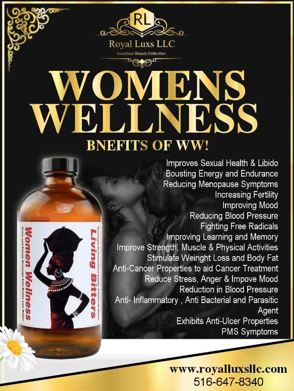 Women Wellness Living Bitters - RoyalLuxsLLC